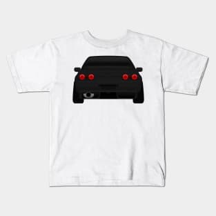 R32 rear Black Kids T-Shirt